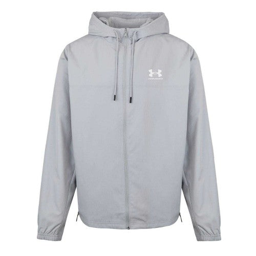 Front - Under Armour Mens Sportstyle Water Resistant Long-Sleeved Windbreaker