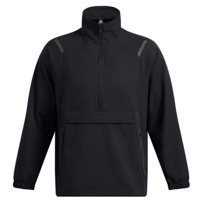 Front - Under Armour Mens Performance High-Neck Raglan Anorak
