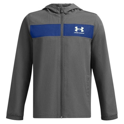 Front - Under Armour Childrens/Kids Hooded Jacket