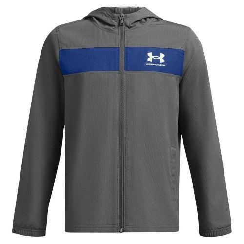 Front - Under Armour Childrens/Kids Hooded Jacket