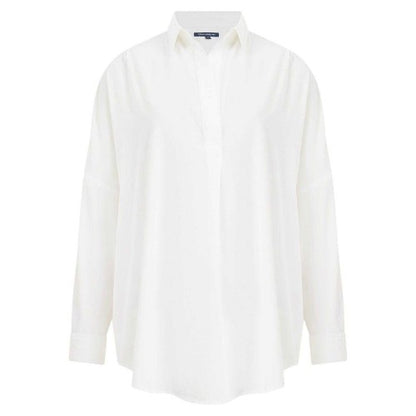Front - French Connection Womens/Ladies Popover Crepe Recycled Shirt