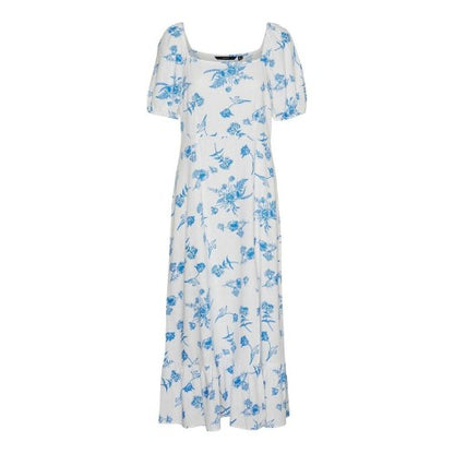 Front - Vero Moda Womens/Ladies Floral Square Neck Maxi Dress
