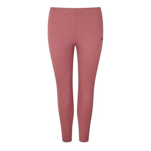 Front - Reebok Womens/Ladies Peached Tight Leggings