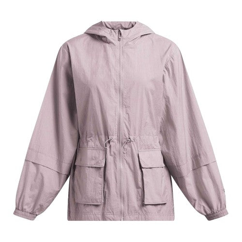 Front - Under Armour Womens/Ladies Drawstring Waist Windbreaker
