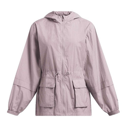 Front - Under Armour Womens/Ladies Drawstring Waist Windbreaker