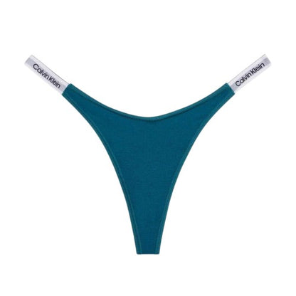 Front - Calvin Klein Womens/Ladies Logo Soft Seamless Thong
