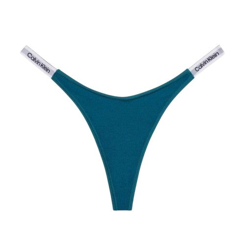 Front - Calvin Klein Womens/Ladies Logo Soft Seamless Thong