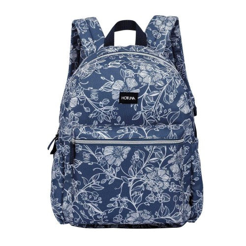Front - Hot Tuna Floral All-Over Print Backpack