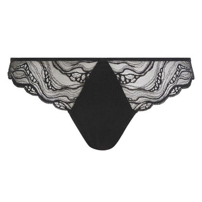 Front - Calvin Klein Womens/Ladies Abstract Lace Thong