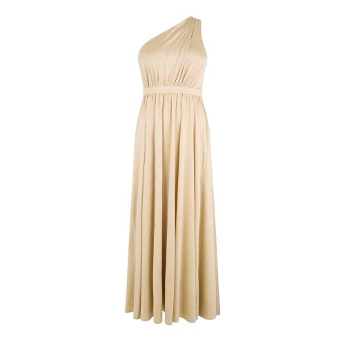 Front - Biba Womens/Ladies One Shoulder Wedding Maxi Dress