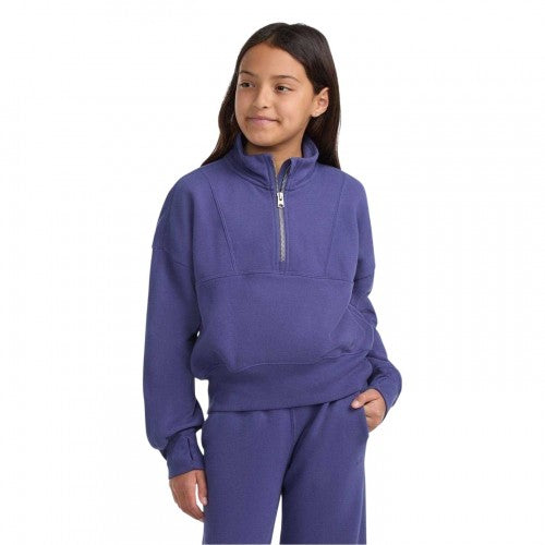 Front - Abercrombie & Fitch Childrens/Kids Essential Fleece Sweatshirt