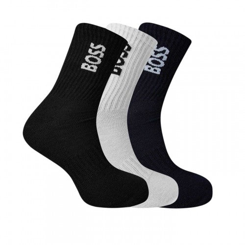 Front - Boss Mens Crew Socks