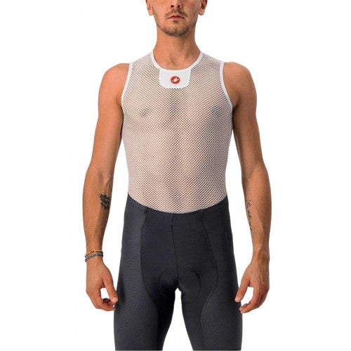 Front - Castelli Mens Core Sleeveless Base Layer Top