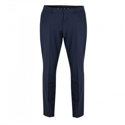 Front - Boss Mens Leon Straight Leg Trousers