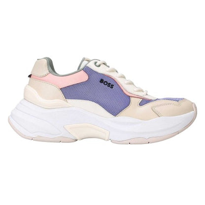 Front - Boss Womens/Ladies Noa Leather Trainers