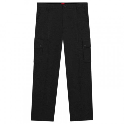 Front - Hugo Mens Relaxed Fit Cargo Trousers