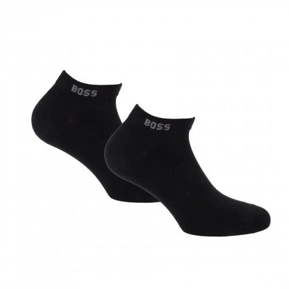 Front - Boss Mens Bamboo Ankle Socks (Pack of 2)