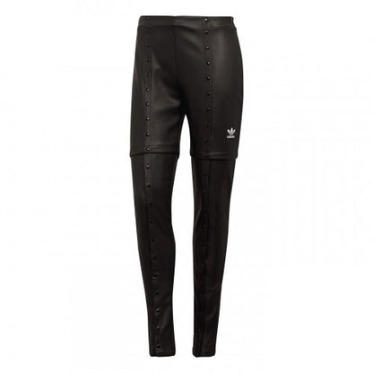 Front - Adidas Womens/Ladies Originals Faux Leather Detachable Trousers