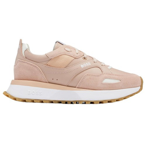 Front - Boss Womens/Ladies Leather Trainers