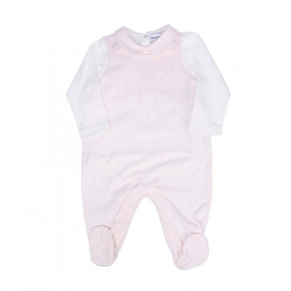 Front - Emporio Armani Girls Cotton Babysuit