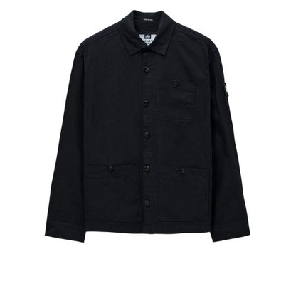 Front - Weekend Offender Mens Baker Cotton Overshirt