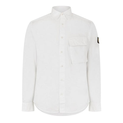 Front - Belstaff Mens Cotton Shirt