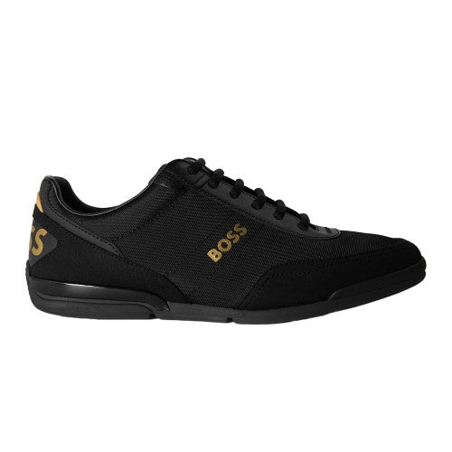 Front - Boss Mens Saturn Low Cut Trainers