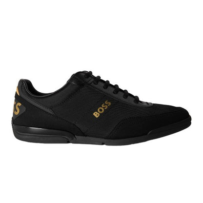 Front - Boss Mens Saturn Low Cut Trainers
