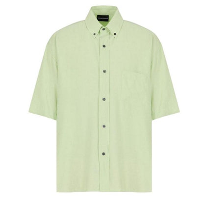 Front - Emporio Armani EA7 Mens Short-Sleeved Shirt