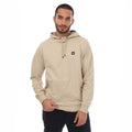 Front - Weekend Offender Mens Justify Checked Trim Hoodie