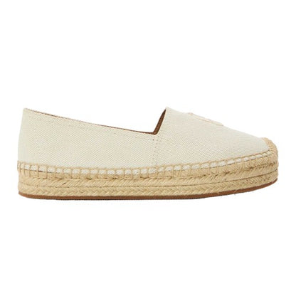 Front - Boss Womens/Ladies Leather Flat Espadrilles
