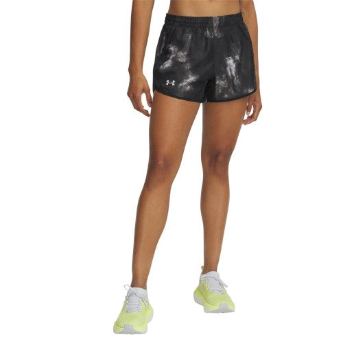Front - Under Armour Womens/Ladies Fly By 3 Running Shorts