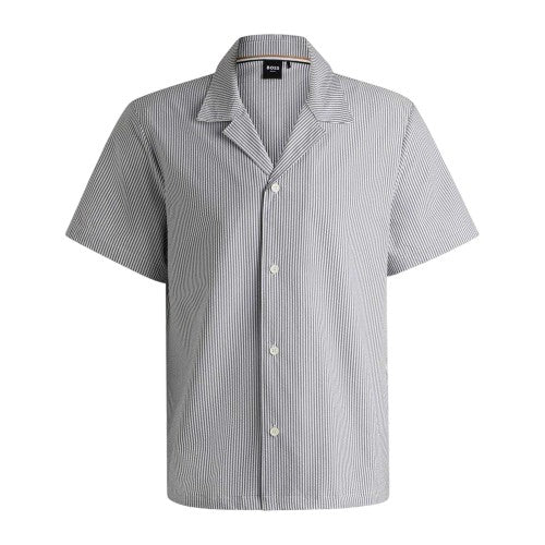 Front - Boss Mens Beach Shirt