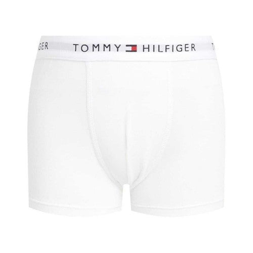 Front - Tommy Hilfiger Boys Plain Boxer Shorts
