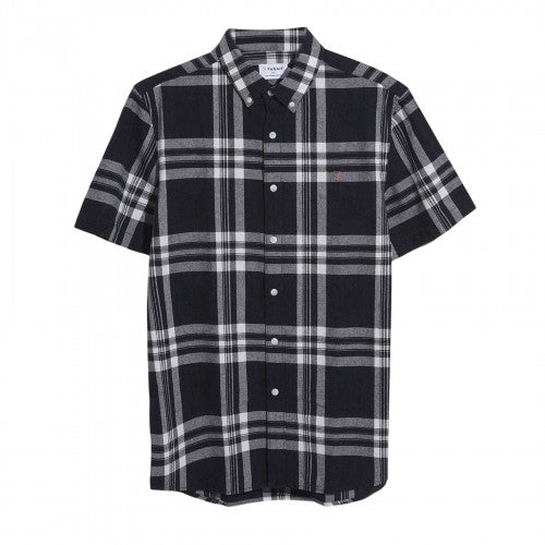Front - Farah Mens Bold Check Cotton Shirt