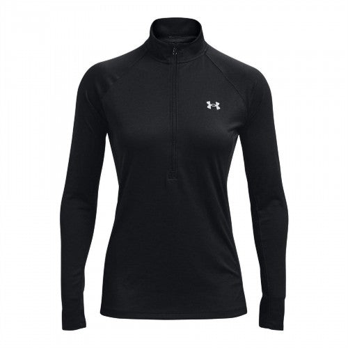 Front - Under Armour Womens/Ladies Tech Quarter Zip Track Top