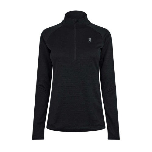 Front - On Running Womens/Ladies Climate Half Zip Long-Sleeved Top
