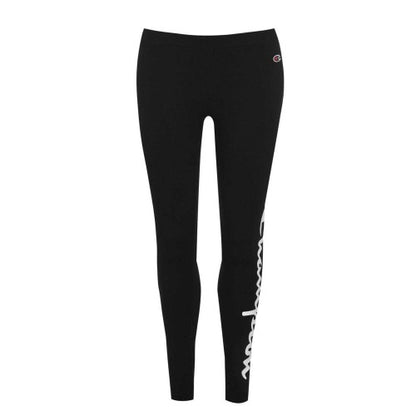 Front - Champion Womens/Ladies Script Leggings