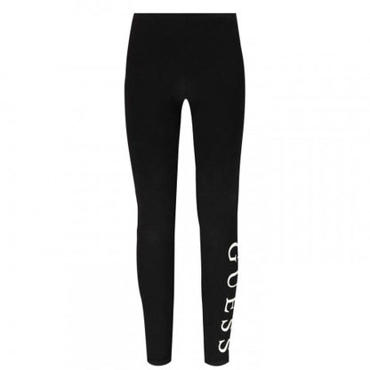 Front - Guess Childrens/Kids Logo Leggings