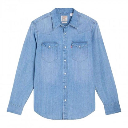 Front - Levis Mens Western Standard Esta Shirt