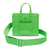 Front - Lacoste Chantaco Mini Leather Tote Bag