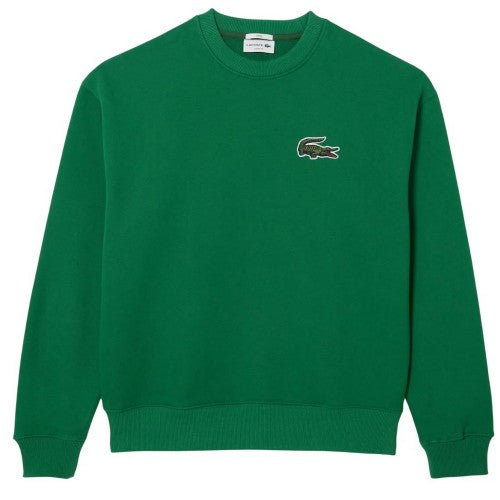 Front - Lacoste Mens Fleece Loose Sweatshirt