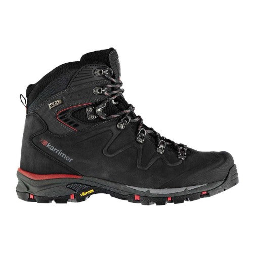 Front - Karrimor Mens Cheetah Leather Walking Boots