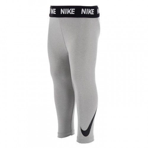 Front - Nike Girls Swoosh Leggings