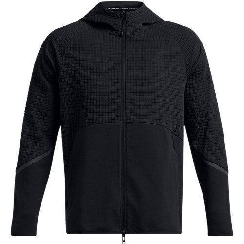 Front - Under Armour Mens Unstoppable Textured Hooded Jacket