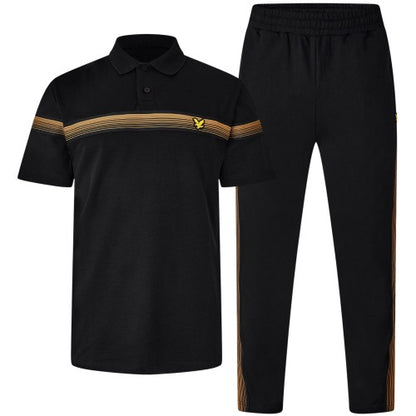 Front - Lyle & Scott Mens Tracksuit Set (Pack of 2)