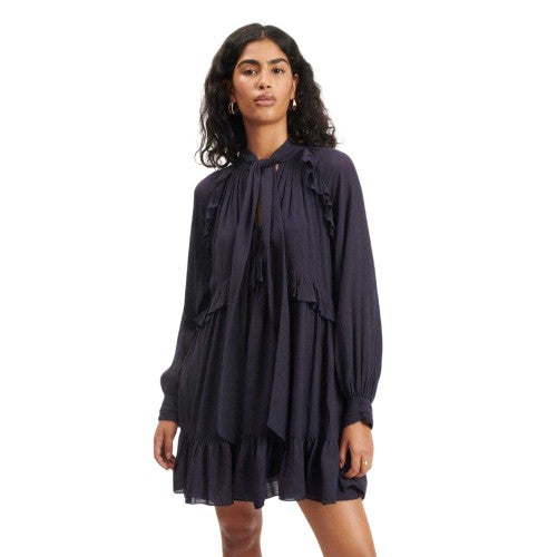 Front - Nobody´s Child Womens/Ladies Bohana Tie Neck Mini Dress