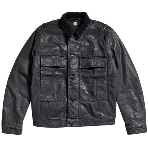 Front - G-Star Mens Logo Utility Jacket