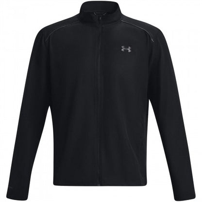 Front - Under Armour Mens Storm Run Logo Full Zip Jacket