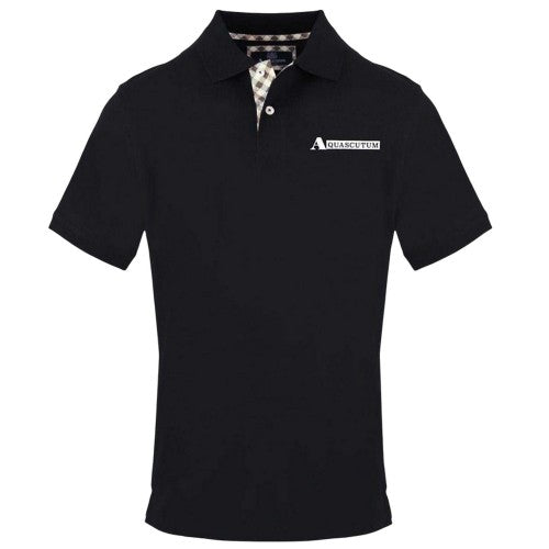 Front - Aquascutum Mens Short-Sleeved Polo Shirt